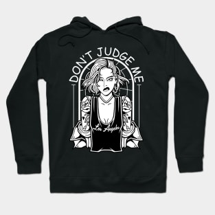 Girl Punk Rock Gothic Vintage Tattoo Hoodie